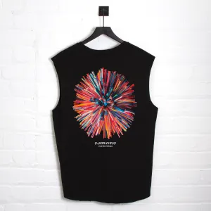 024 Disco Psychedelia - Tank Tshirt - Black