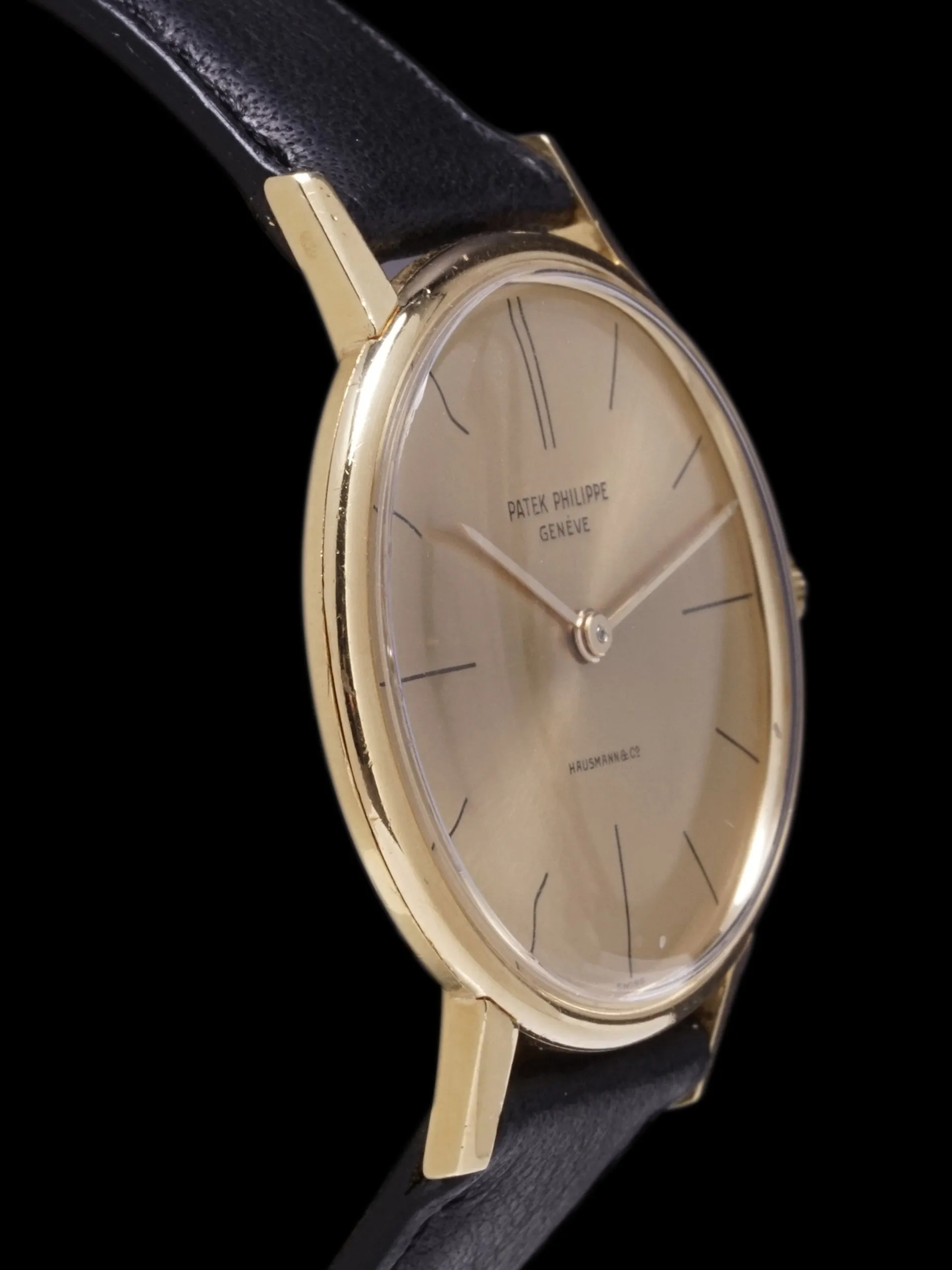 1960s Patek Philippe Calatrava 18K YG (Ref. 2592-1) "Hausmann & Co." Dial