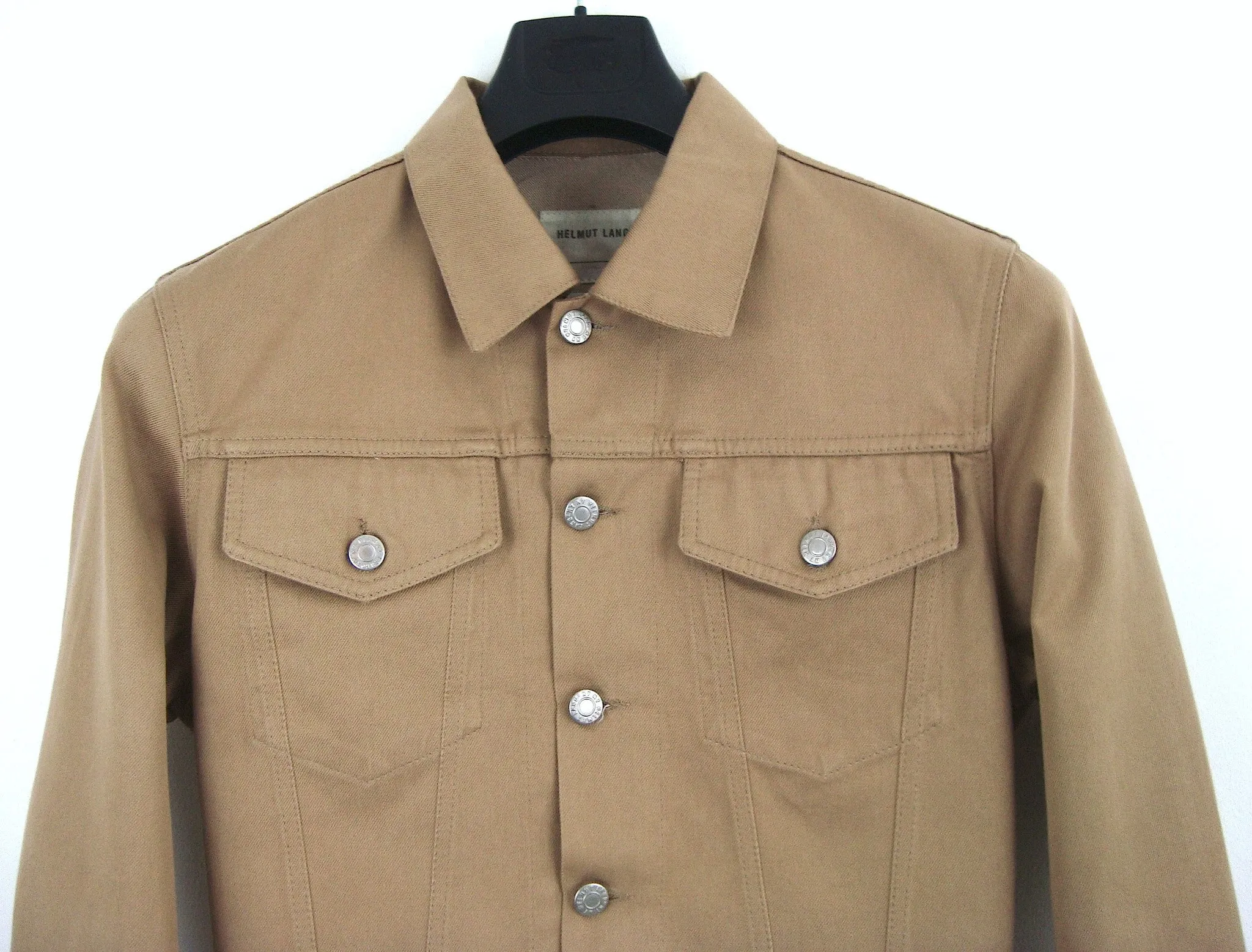 2001 Raw Silk Denim Classic 2-Pocket Jacket