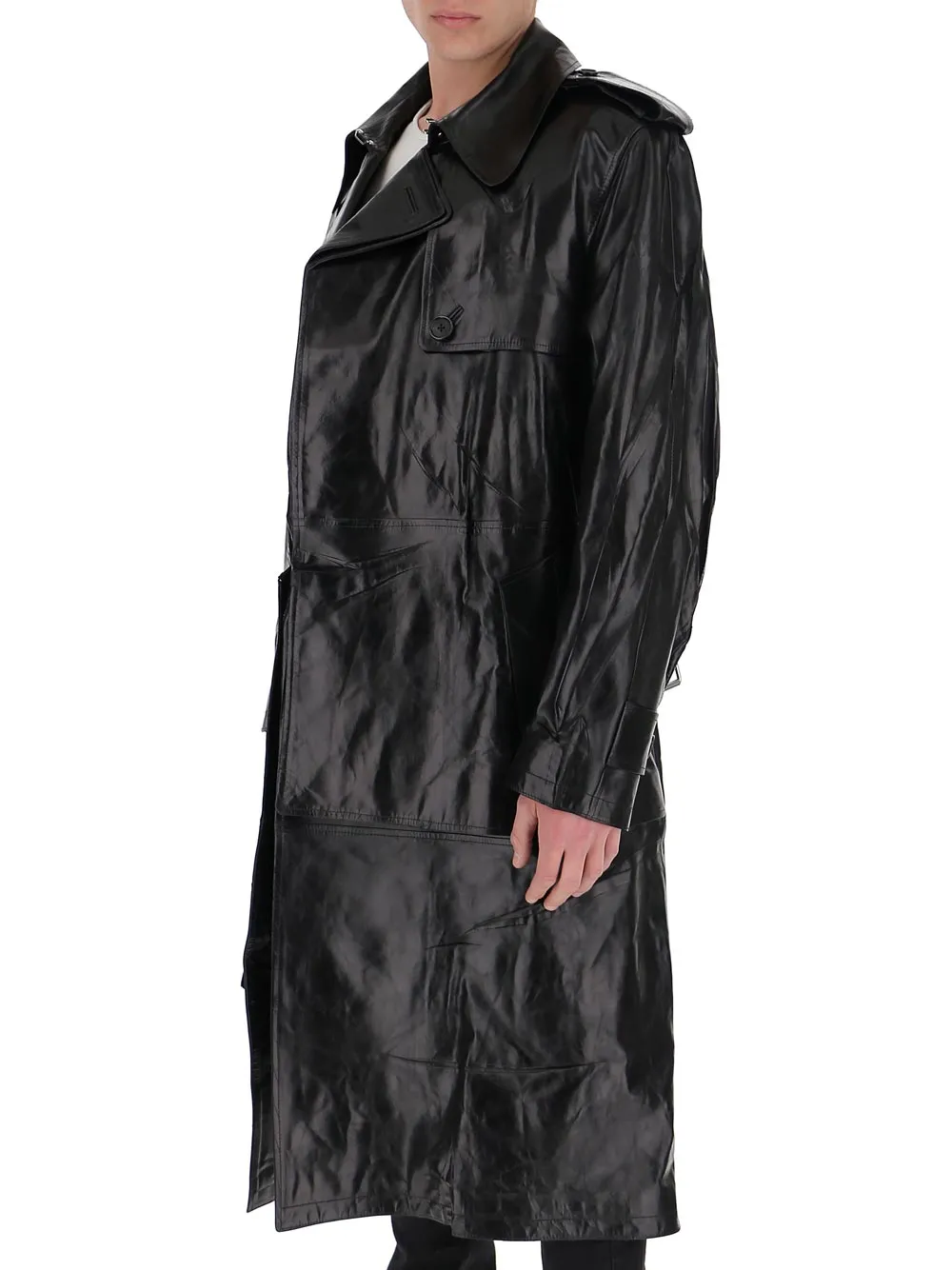 Alexander McQueen Belted Waist Trench Coat