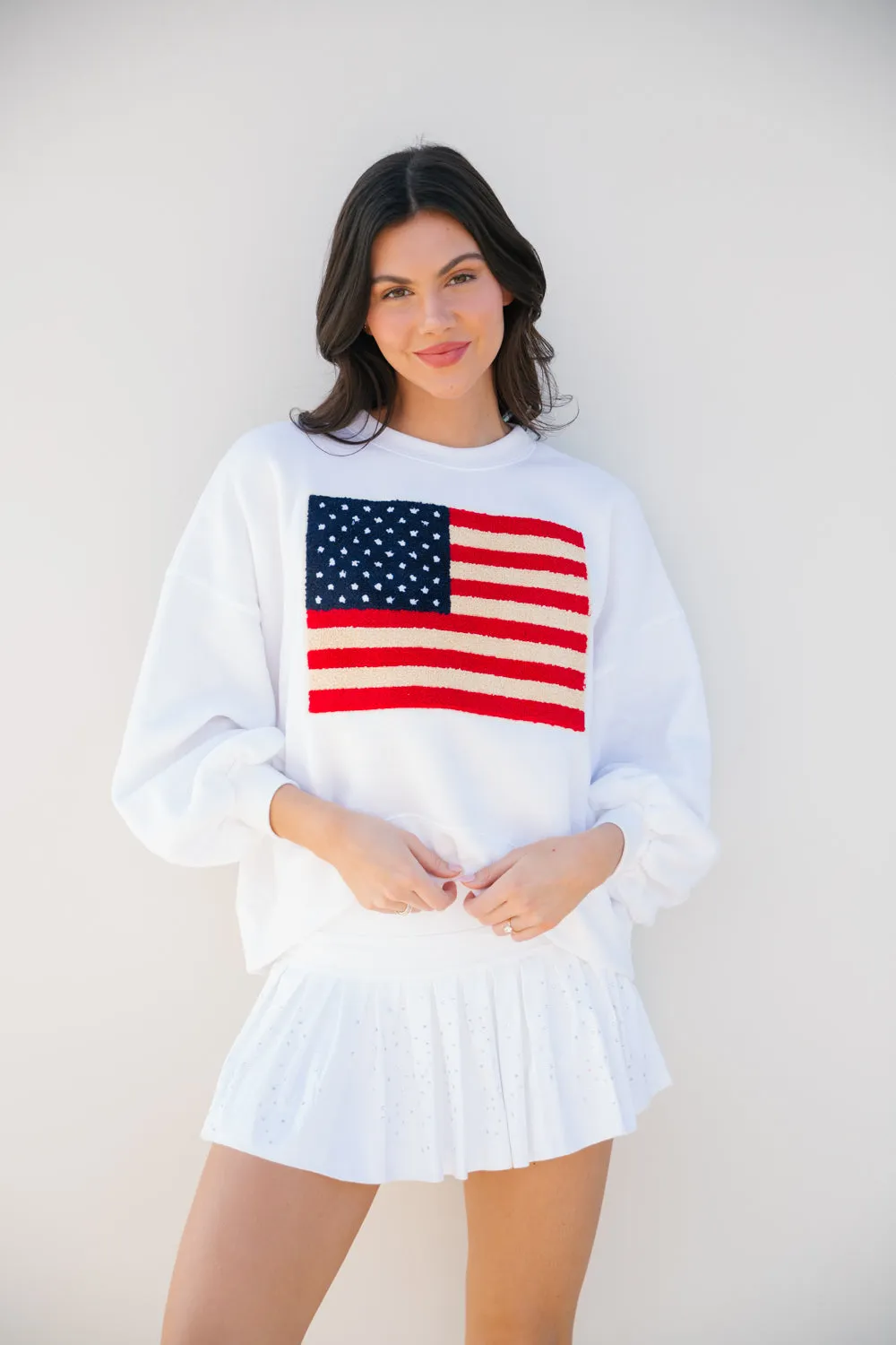 AMERICA’S FINEST WHITE PULLOVER