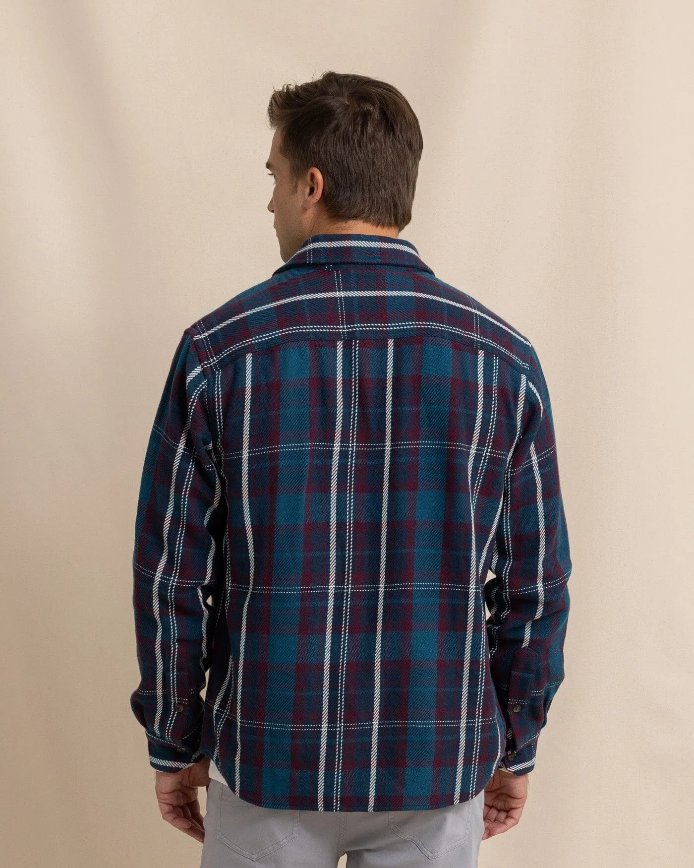 Beachwood Plaid Twill Long Sleeve Shirt