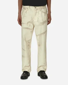 Big OL' Distressed Canvas Jeans Khaki