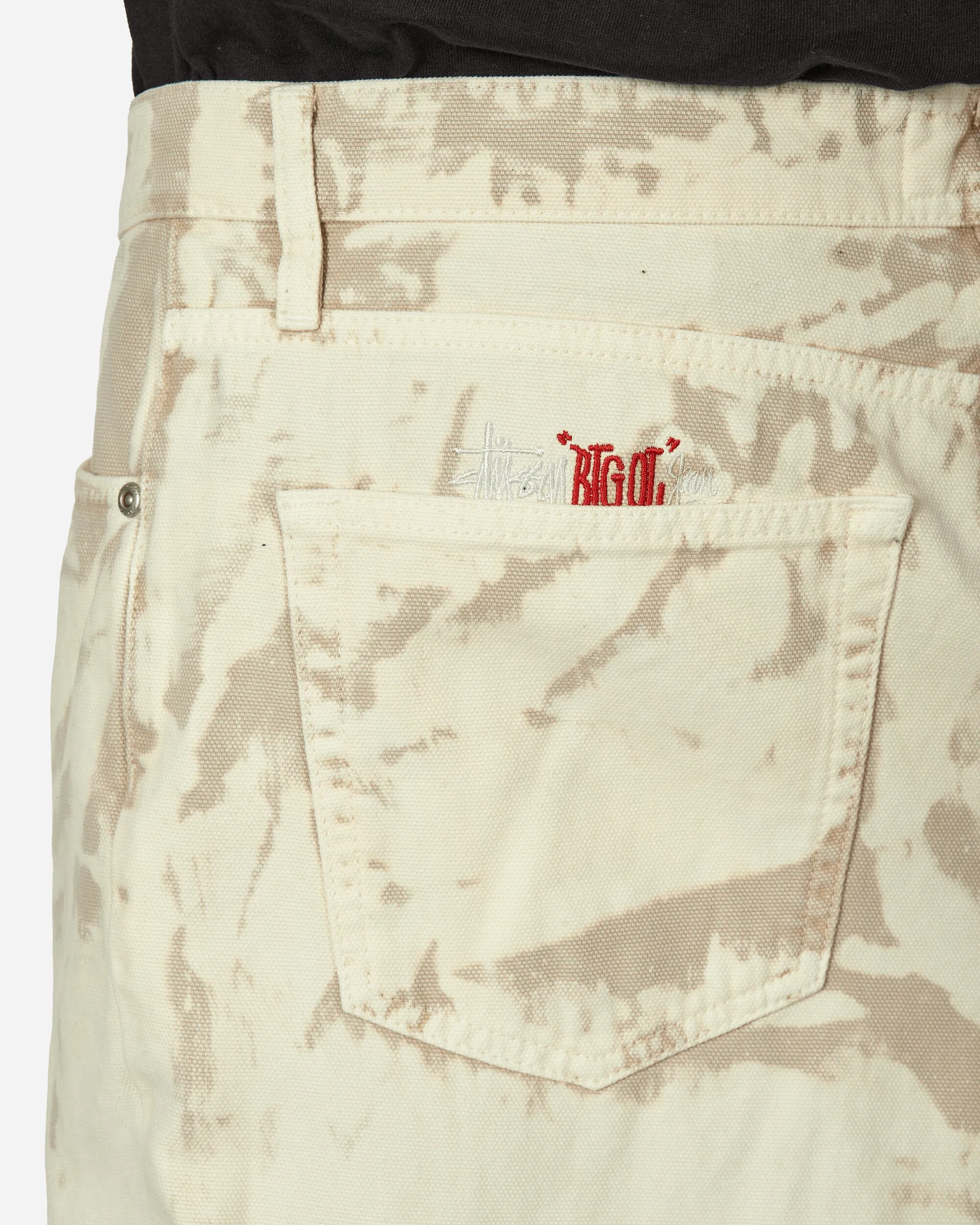 Big OL' Distressed Canvas Jeans Khaki