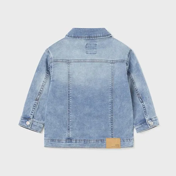 BLUE DENIM JACKET FOR BABY BOYS