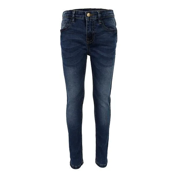 BOYS BLUE SLIM FIT DENIM TROUSER