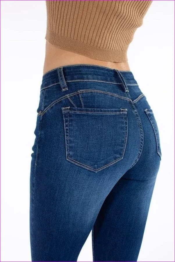 Butt Lifting High Rise Jeans