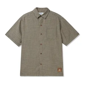 Butter Gingham S/S Shirt Natural/Black