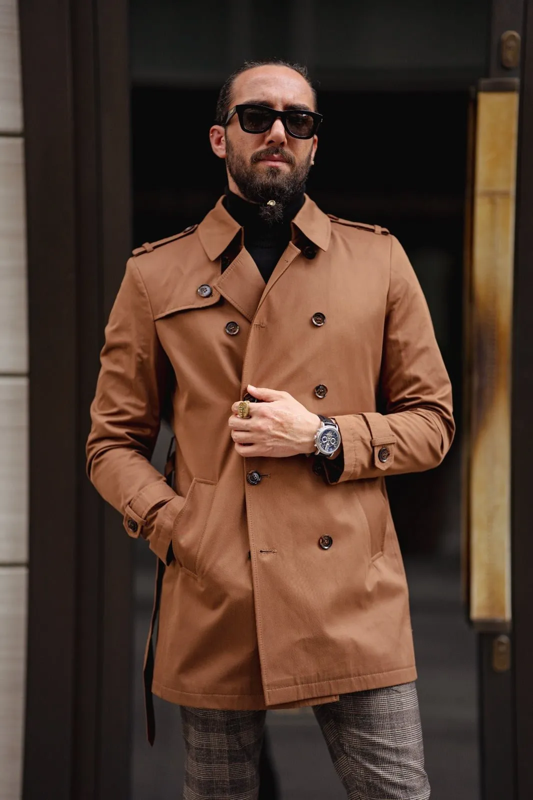 Camel Trench Coat