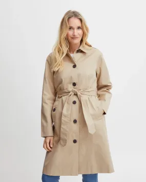 Cassie Trench Coat - Safari