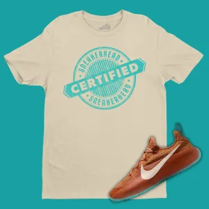 Certified Sneakerhead T-Shirt Matching LeBron TR 1 Better With Age