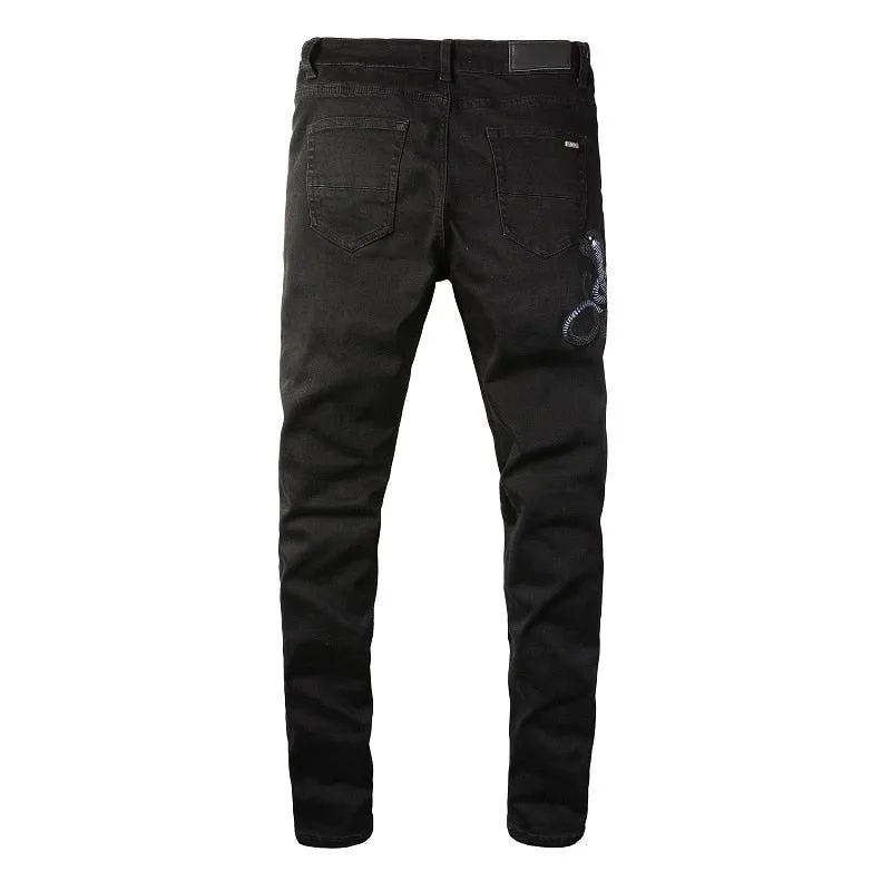 COBRA Snake Denim Jeans