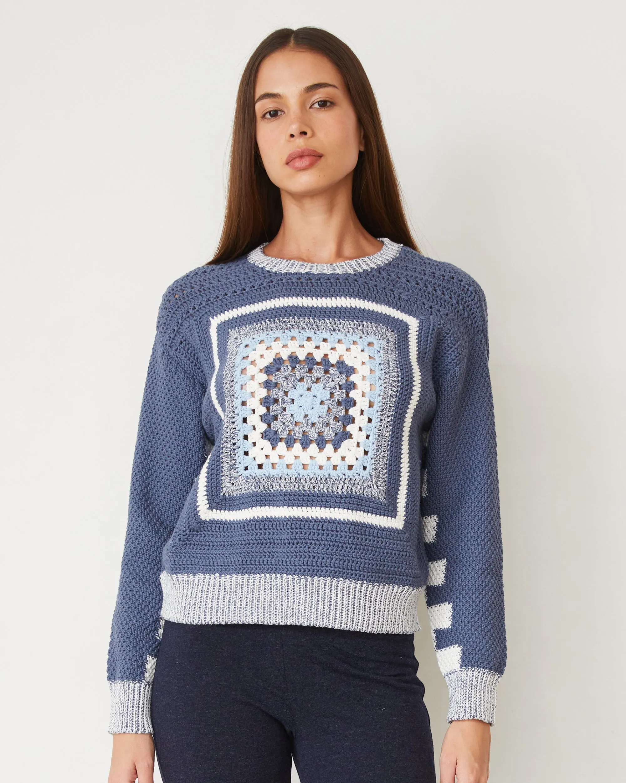 Crochet Pullover Sweater