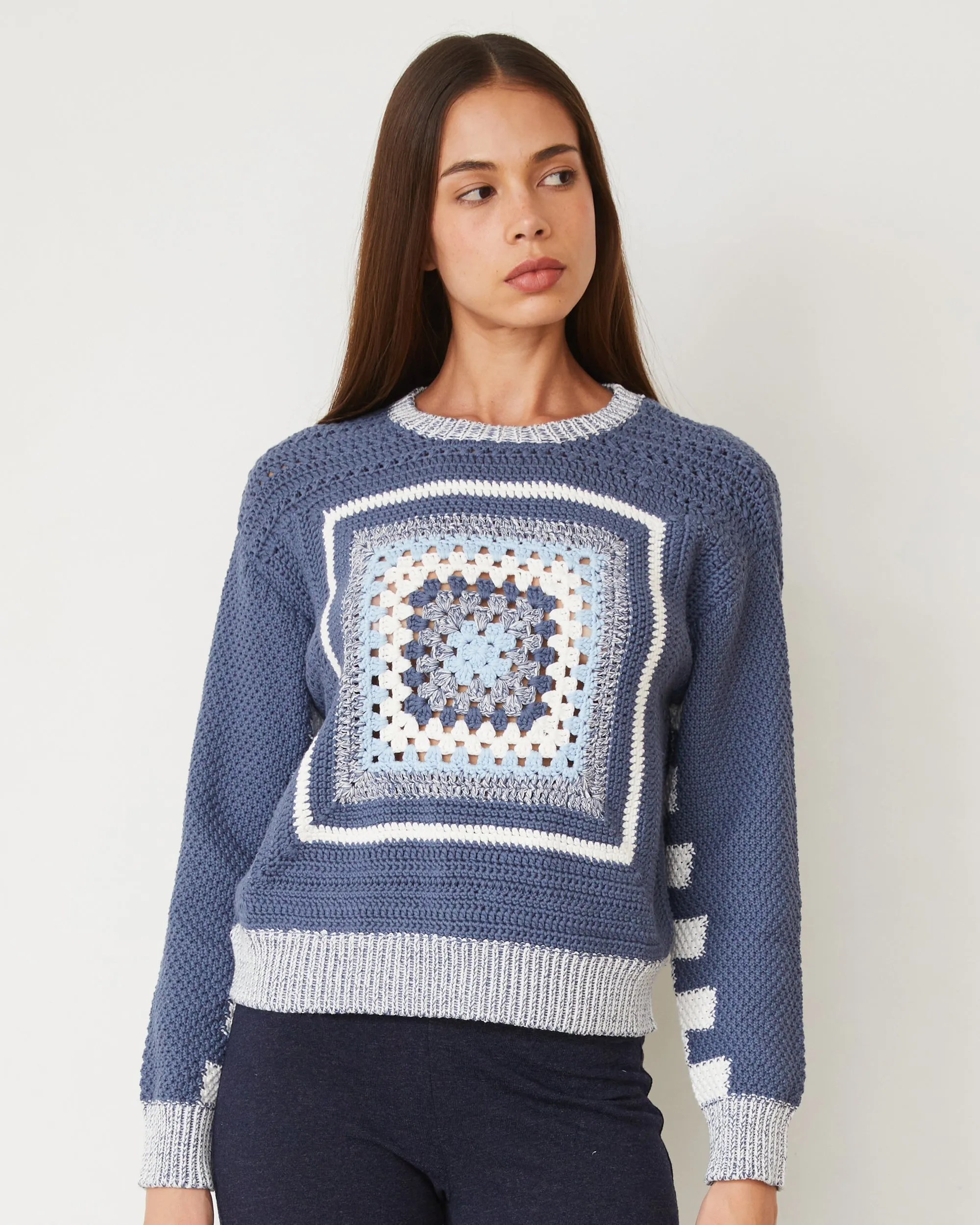 Crochet Pullover Sweater