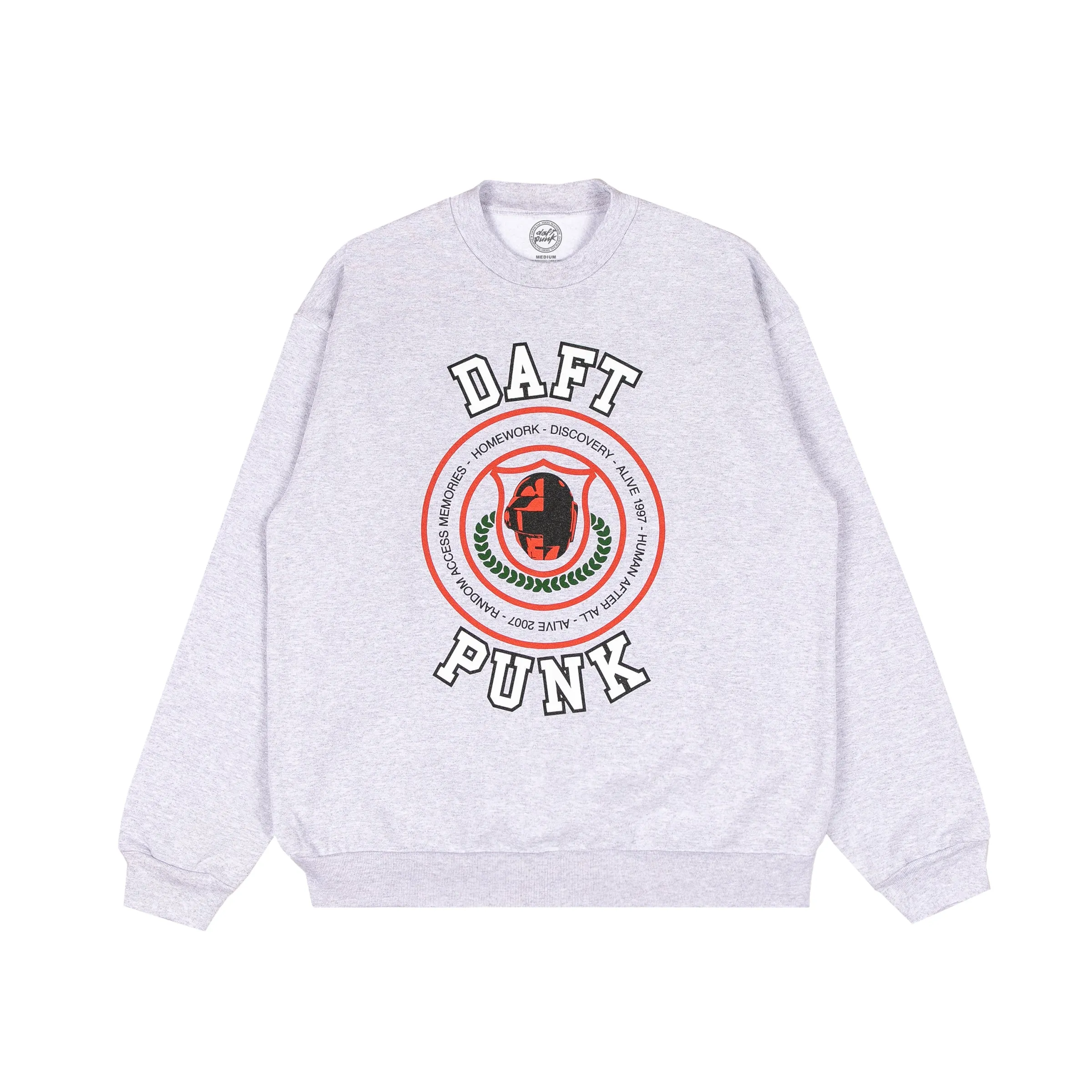 DAFT PUNK COLLEGIATE CREWNECK