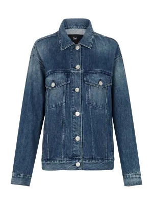 Denim Bijou Chain Jacket