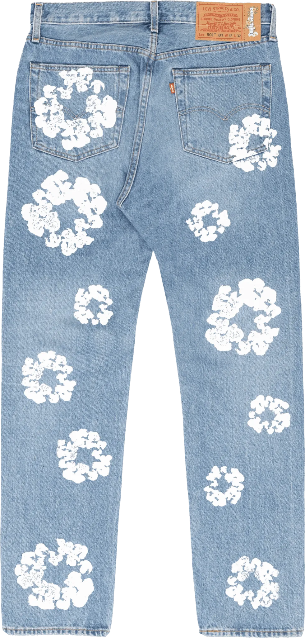 Denim Tears Levi's The Cotton Wreath Jean Light Wash