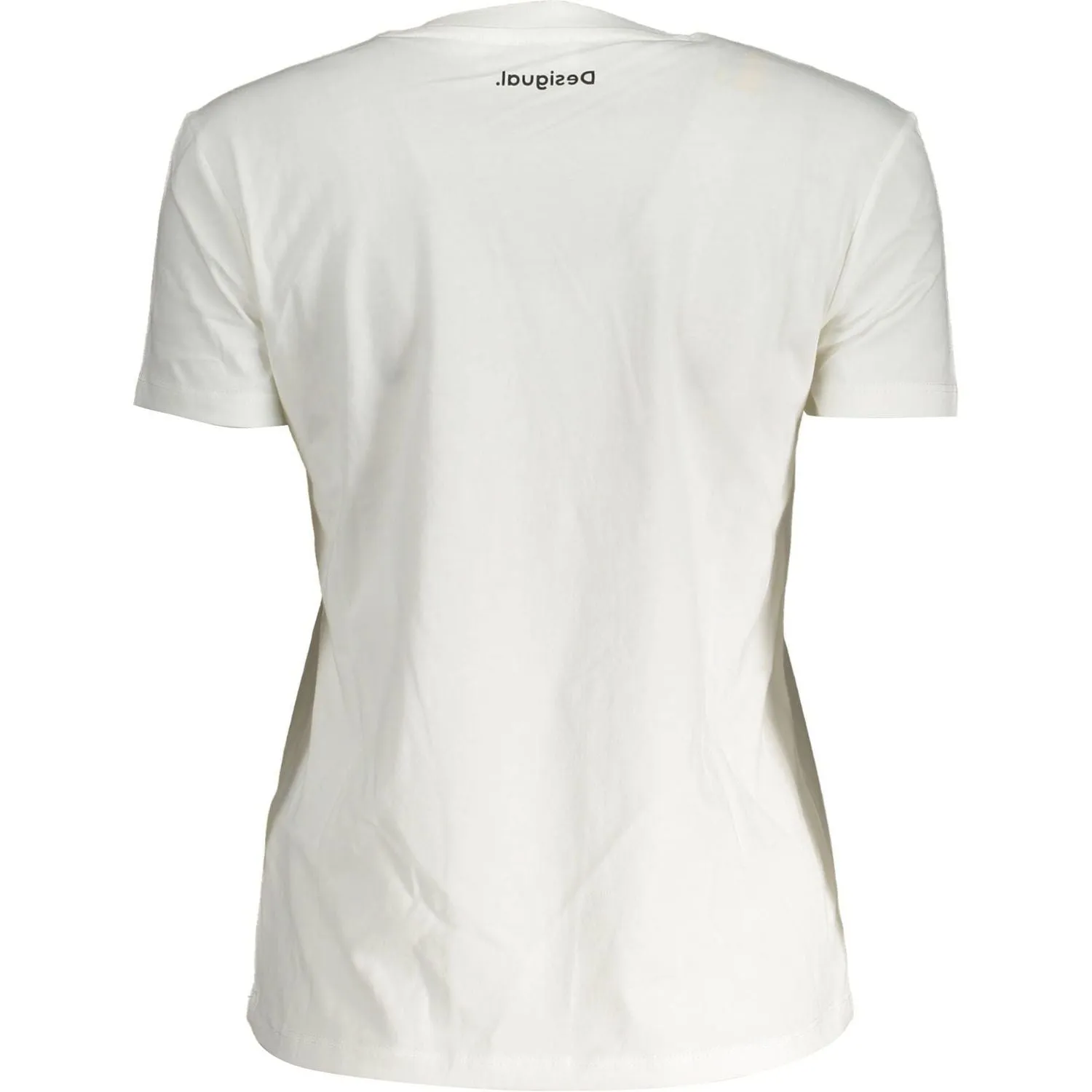 Desigual White Cotton Women's Top