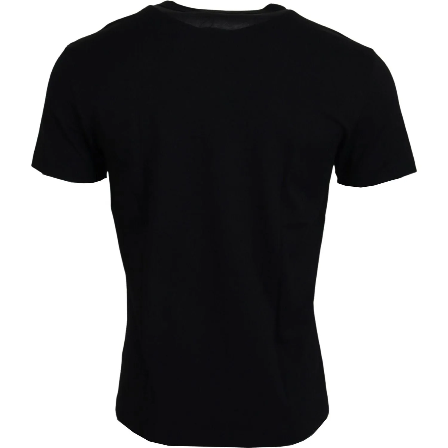 Dolce & Gabbana Chic Black Cotton Tee for the Modern Man