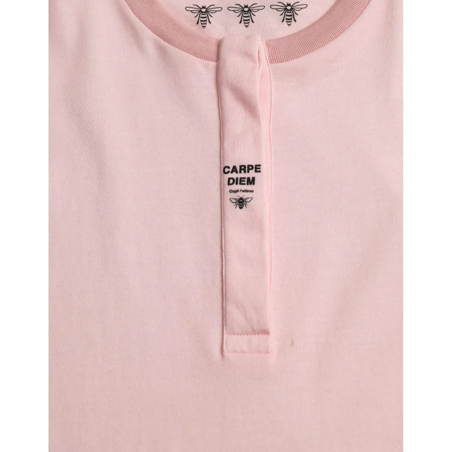 Dolce & Gabbana Chic Pink Floral Cotton Tee