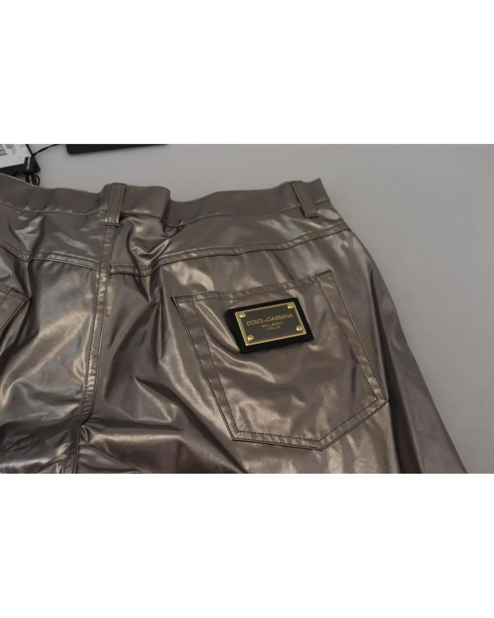 Dolce & Gabbana Shiny Nylon Pants