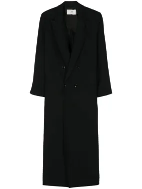 double-breasted trench coat