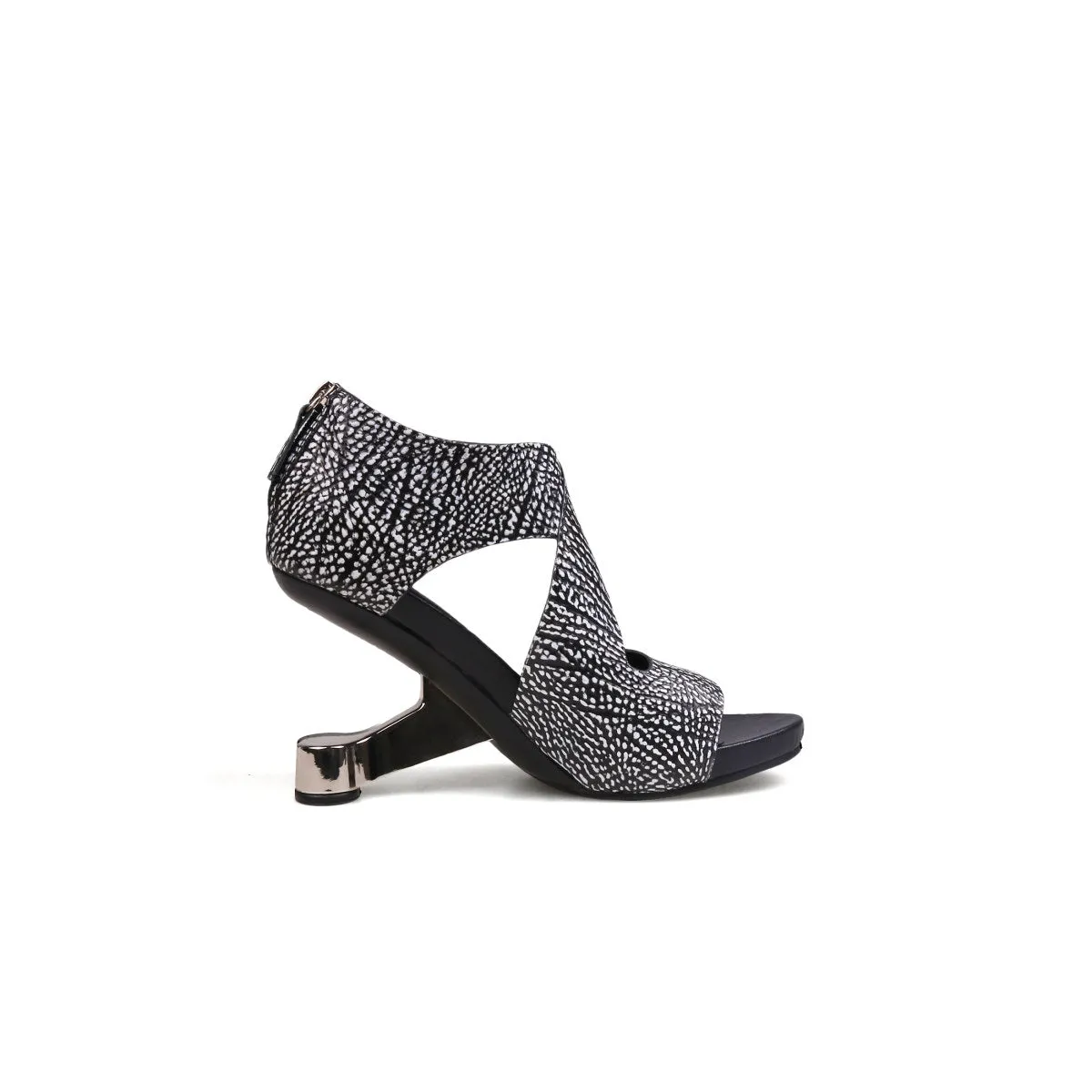 Elegant Textured Strap Wedges