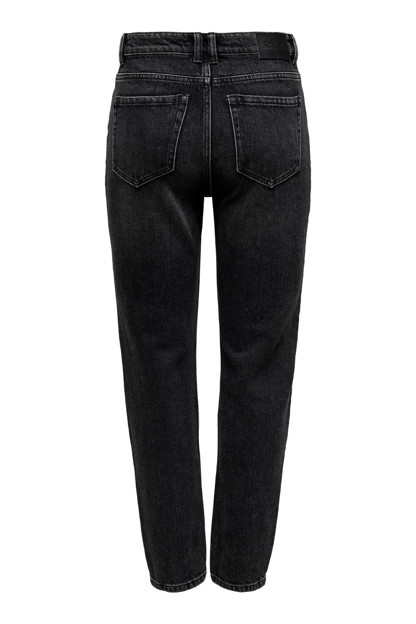 Emily High Waist Jeans - Black Denim