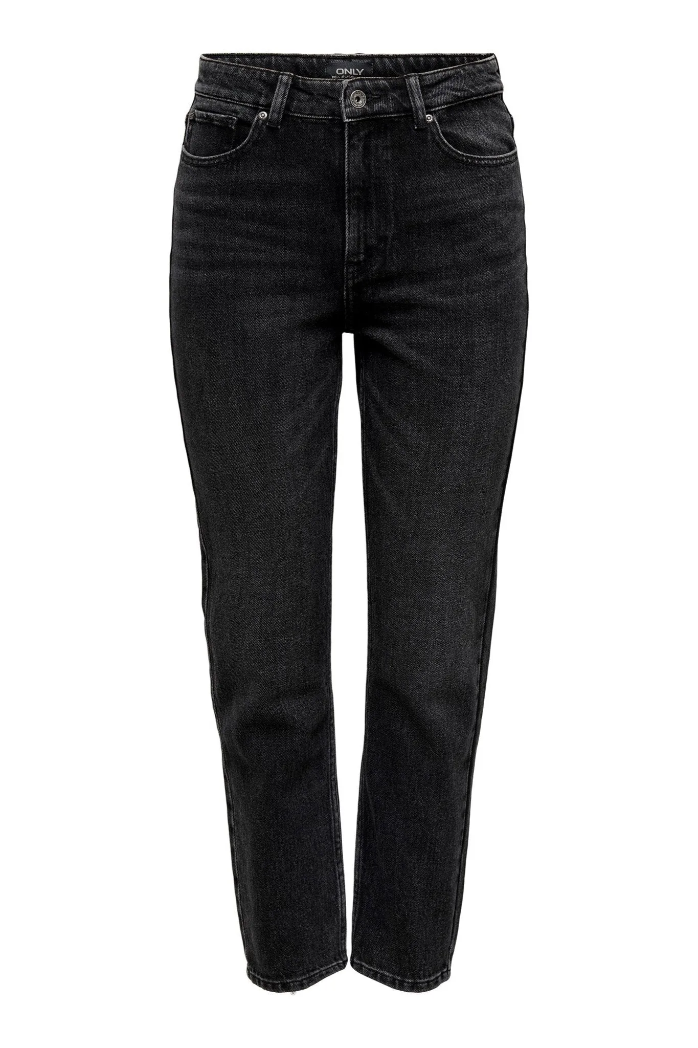 Emily High Waist Jeans - Black Denim