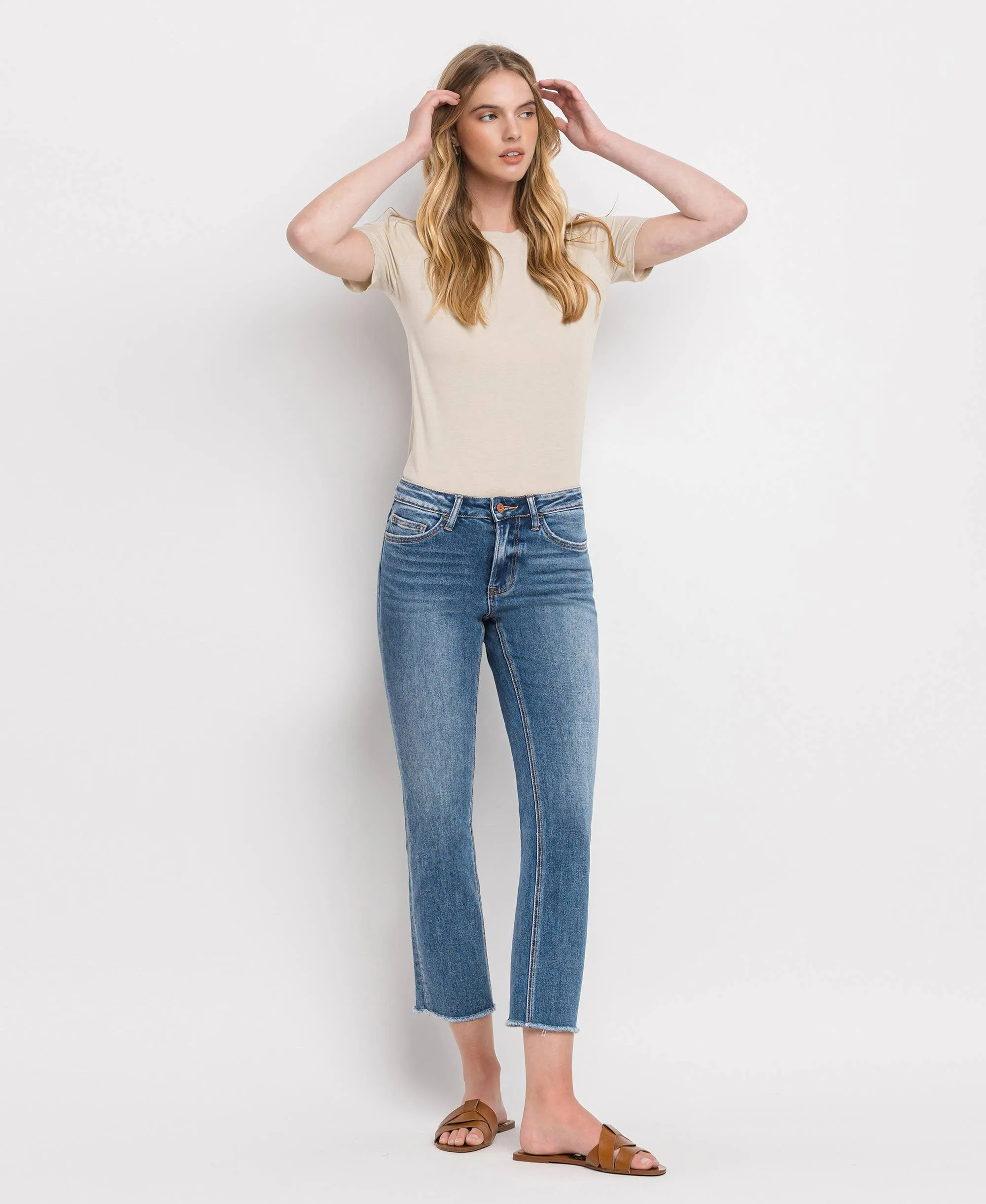 Five Steps Mid Rise Jeans