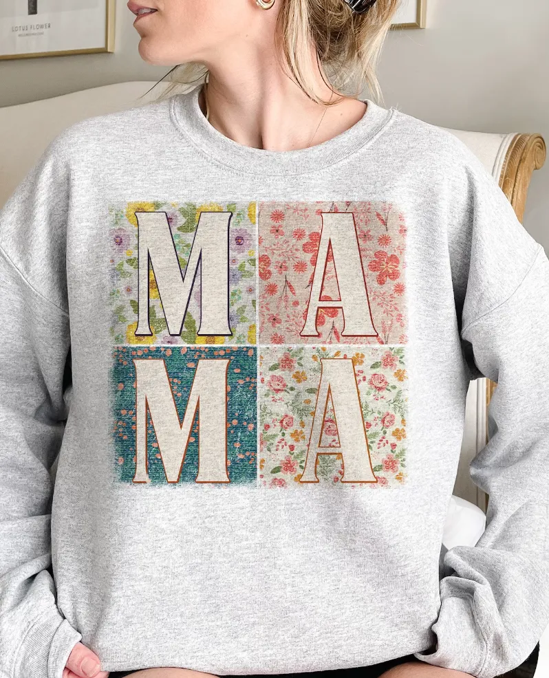 Floral Mama Crewneck/T-Shirt