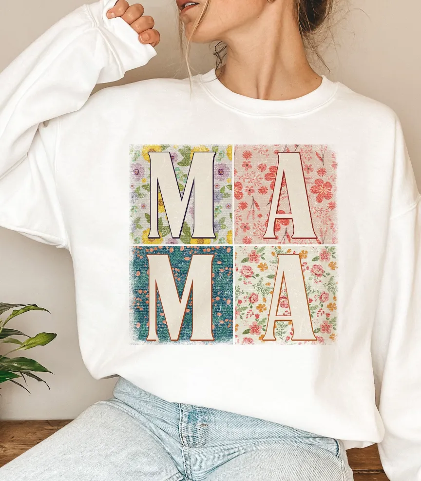 Floral Mama Crewneck/T-Shirt