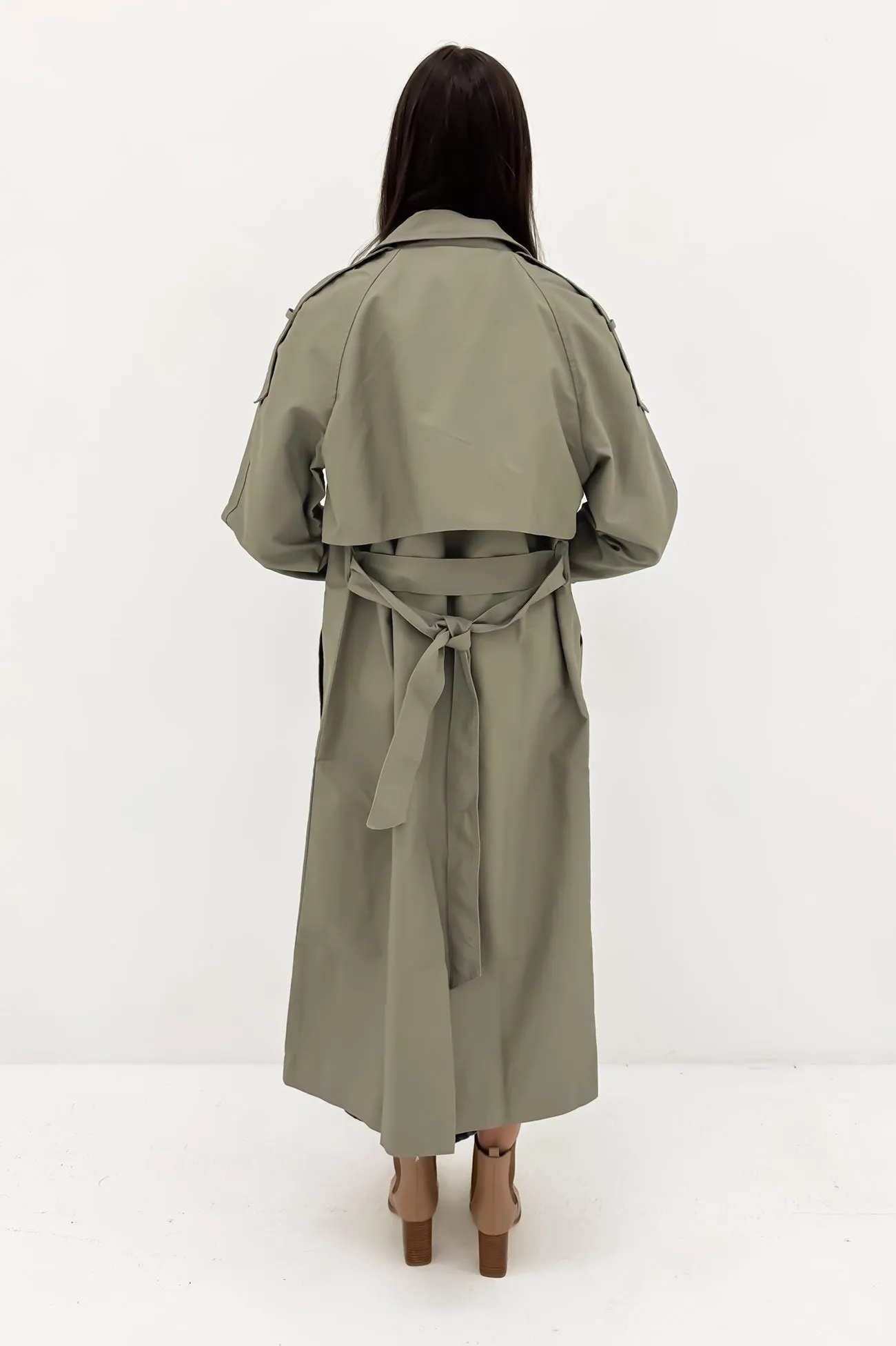 Frieda Trench Pewter