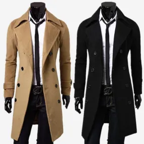 Funki Buys | Jackets | Men's Slim Fit Knee Length Winter Coats