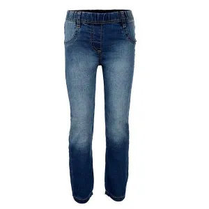 Girls Basic Slim Fit Denim Trouser