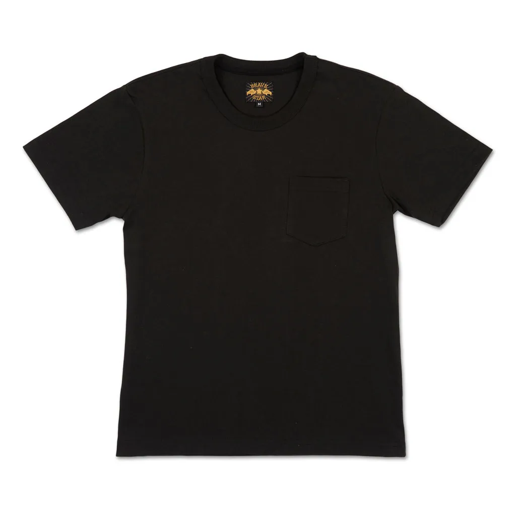 Glory Days Short Sleeve Classic Pocket T-Shirt Heavyweight Cotton/Black