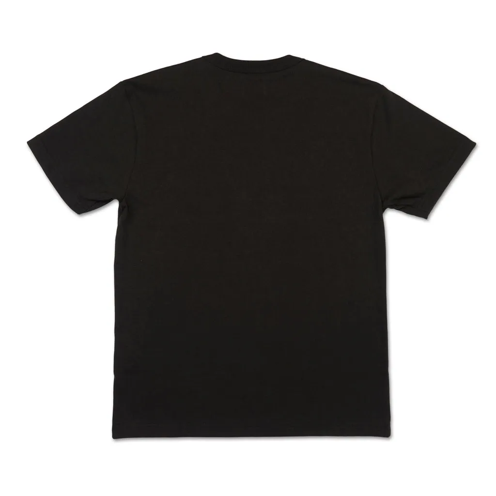 Glory Days Short Sleeve Classic Pocket T-Shirt Heavyweight Cotton/Black