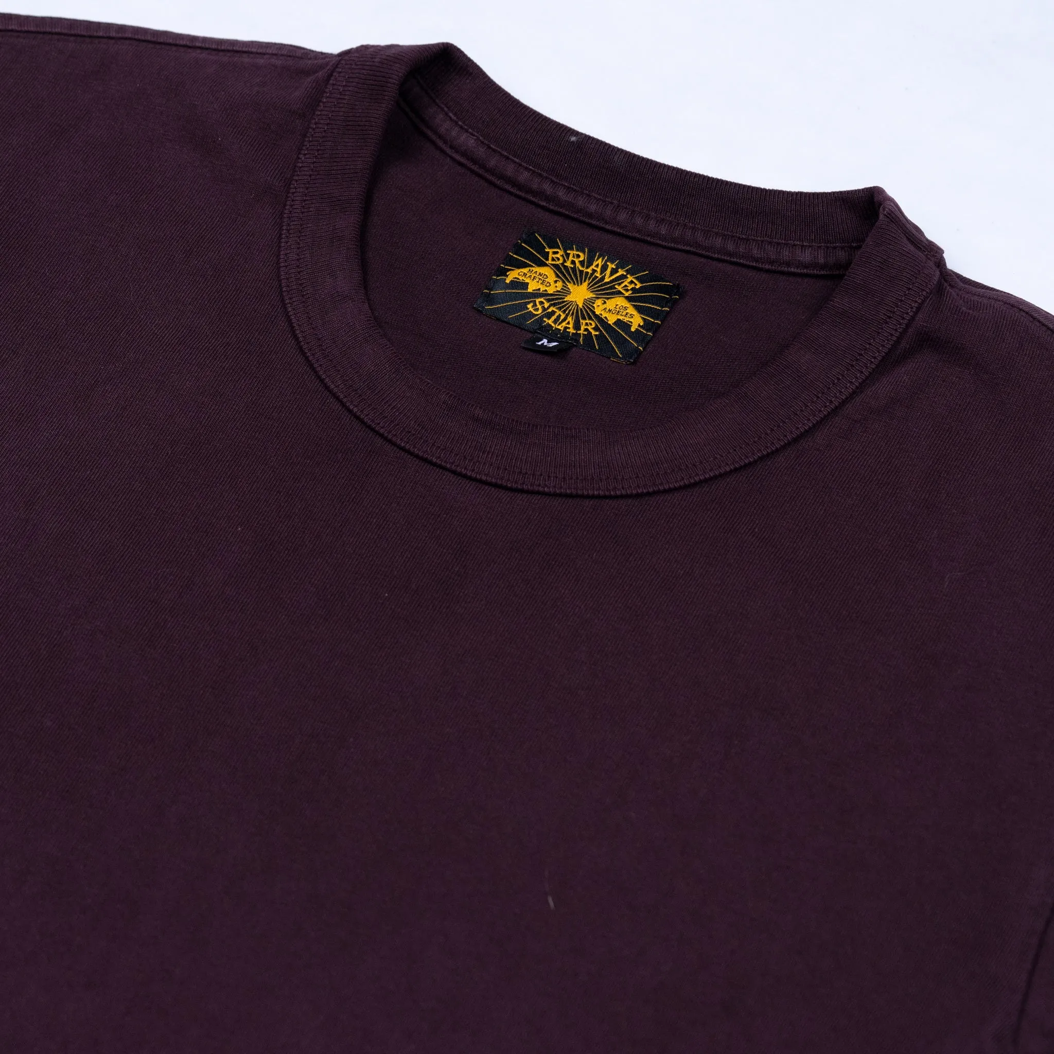 Glory Days Short Sleeve Classic T-Shirt Heavyweight Cotton/Oxblood