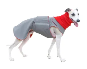 GREYHOUND SOFTSHELL DOG COAT   NECK WARMER / MADE TO ORDER