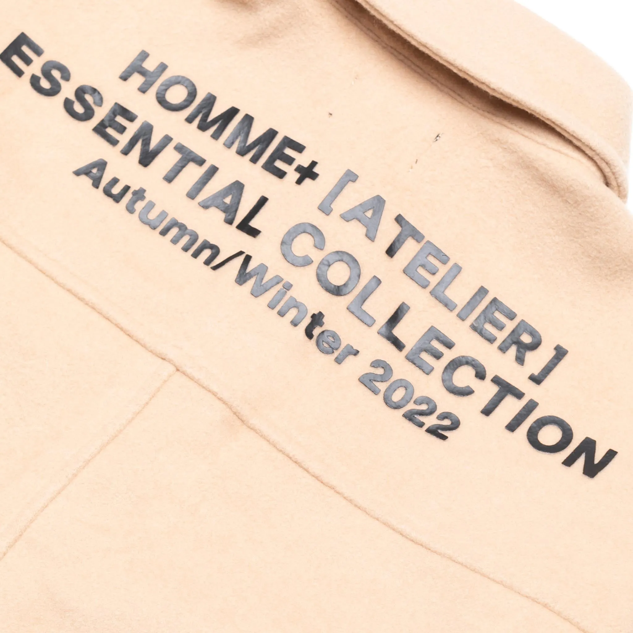 HOMME  Oversized Shirt Beige