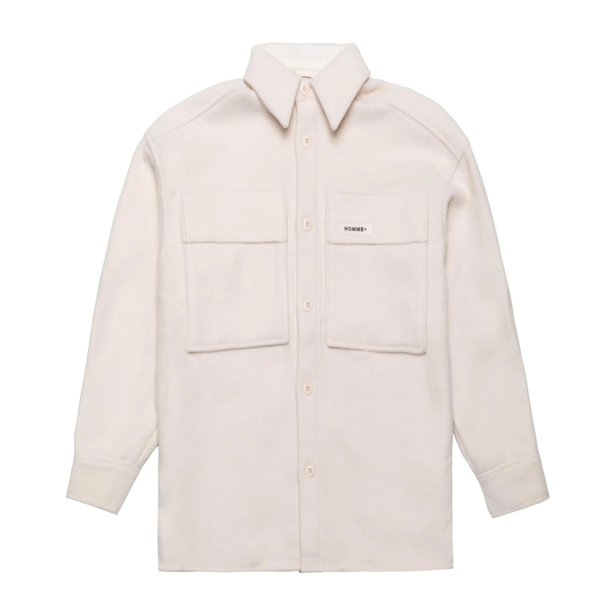 HOMME  Oversized Shirt Off White