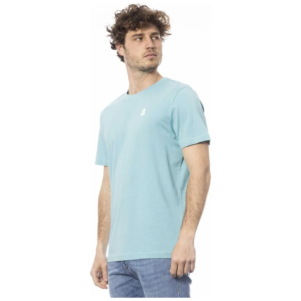 Invicta Light Blue Cotton Men T-Shirt