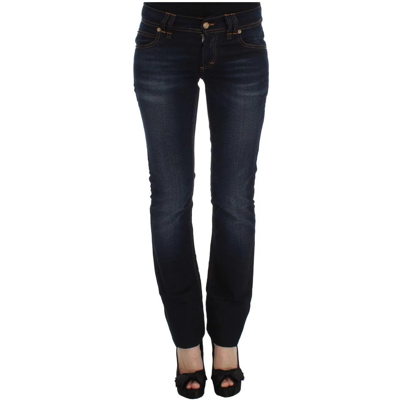 John Galliano Elegant Slim Fit Designer Jeans