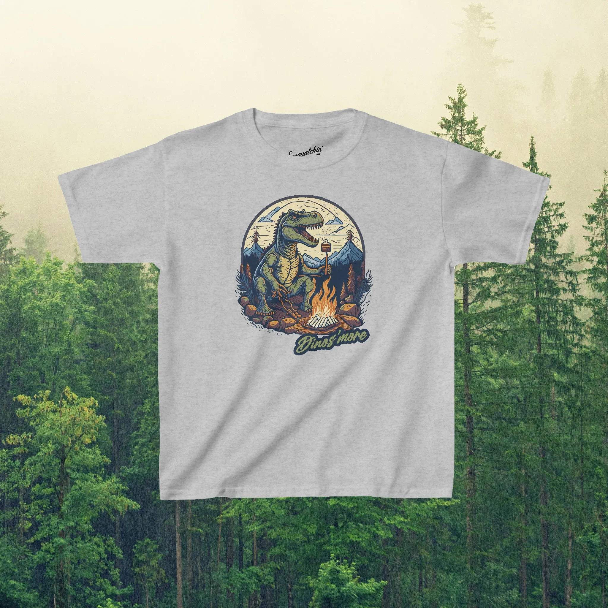 Jurassic Campfire: Sasquatchin' Adventure Youth Tee