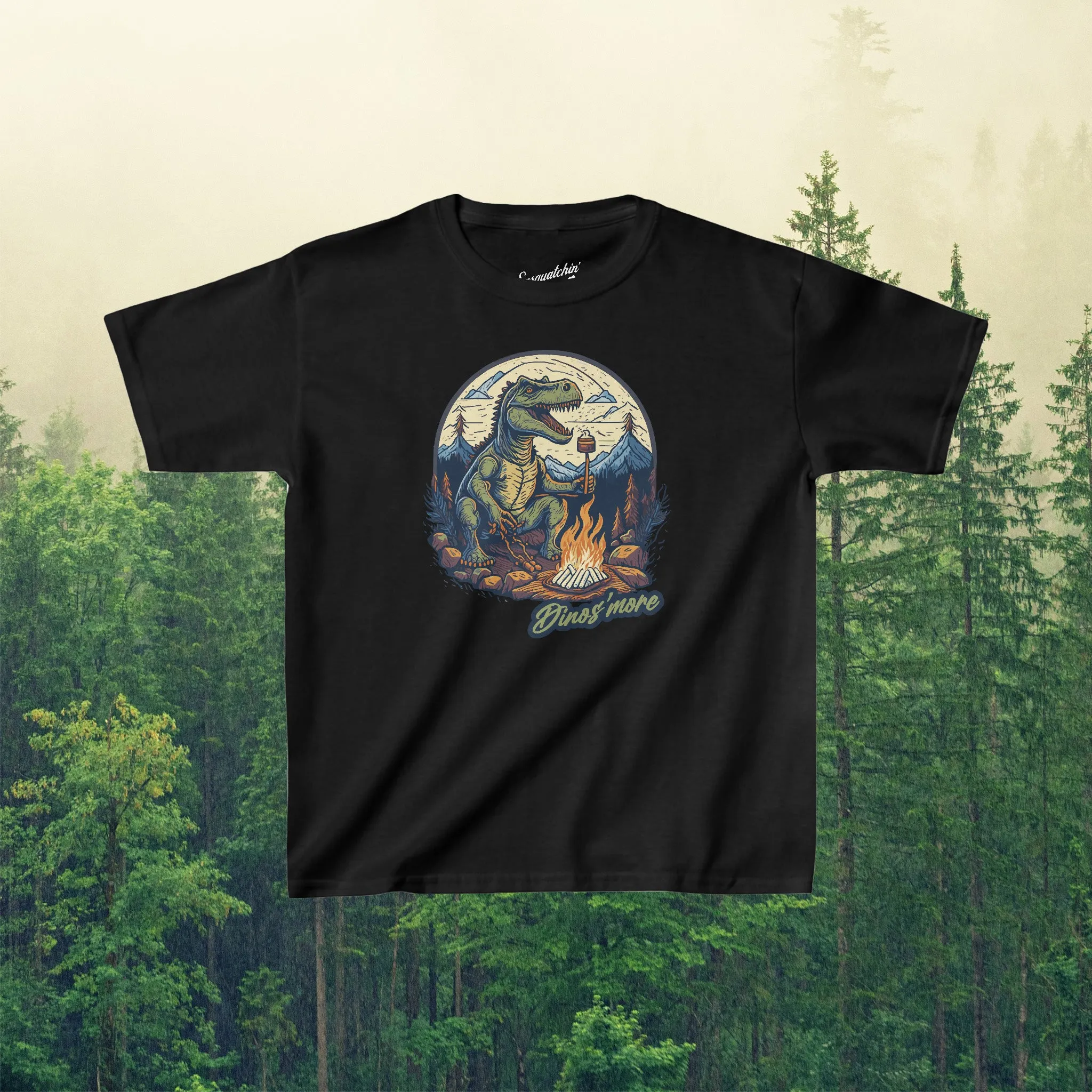 Jurassic Campfire: Sasquatchin' Adventure Youth Tee