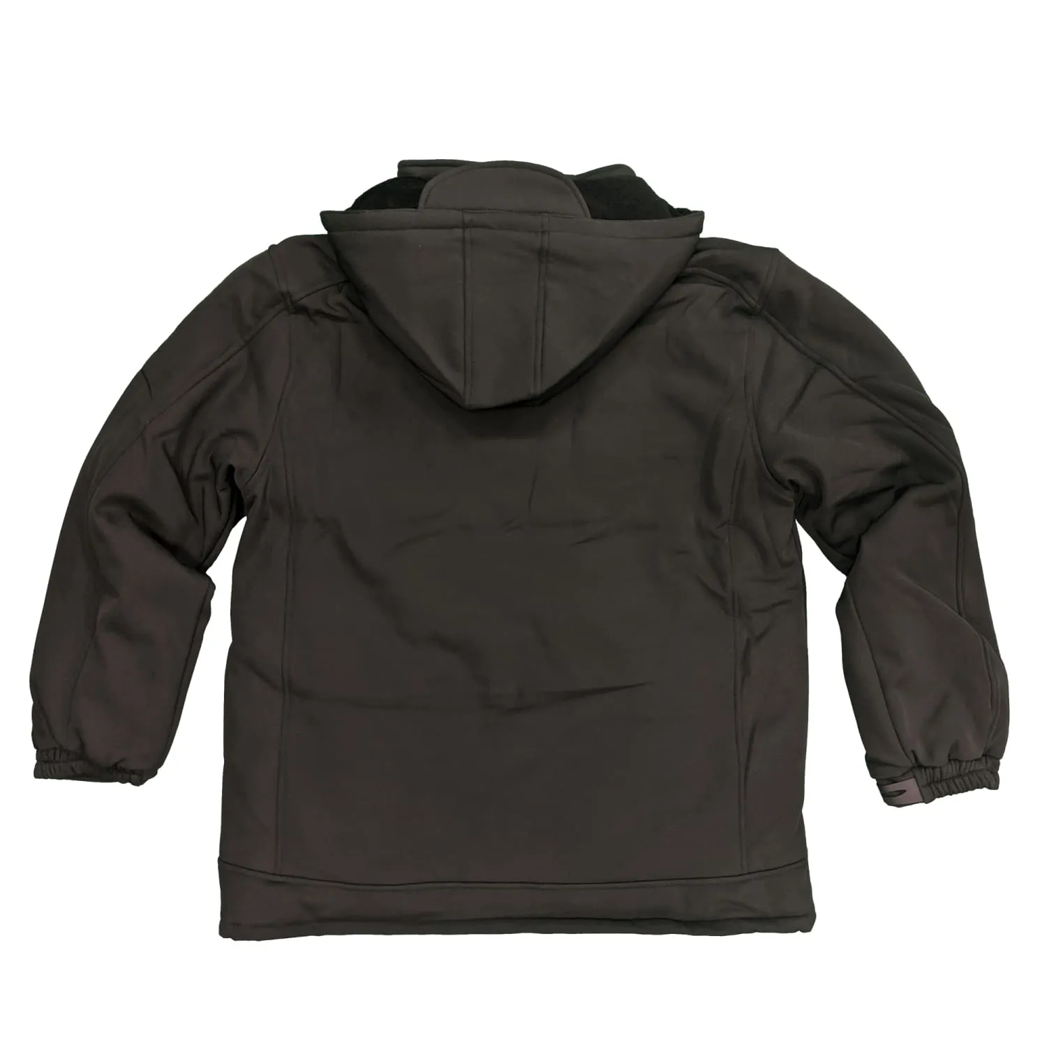 Kam Soft Shell Sherpa Lined Jacket - KBS KV86 - Black