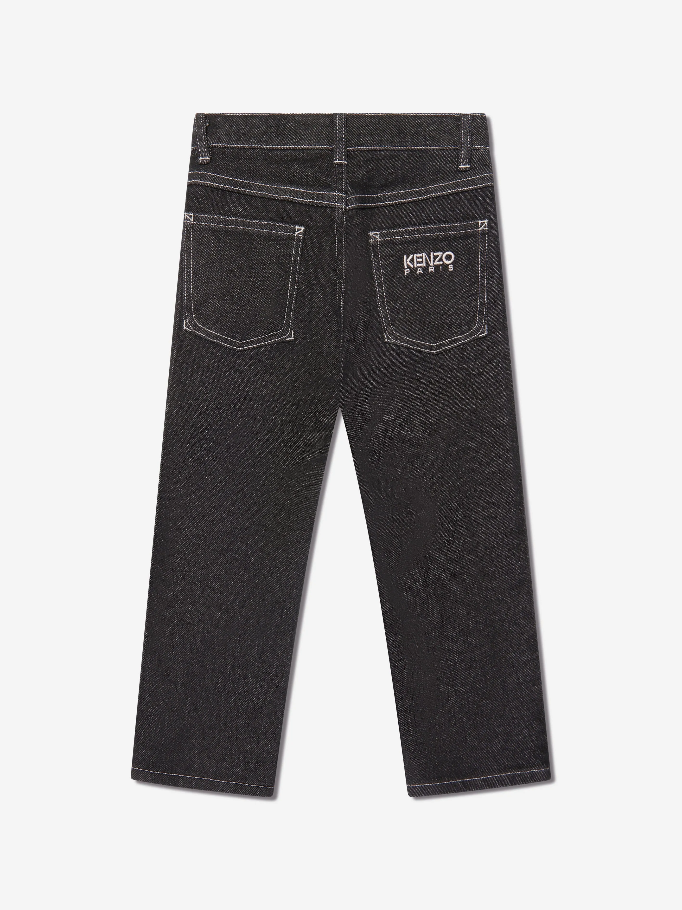 KENZO Kids Tokyo Paris Jeans in Black