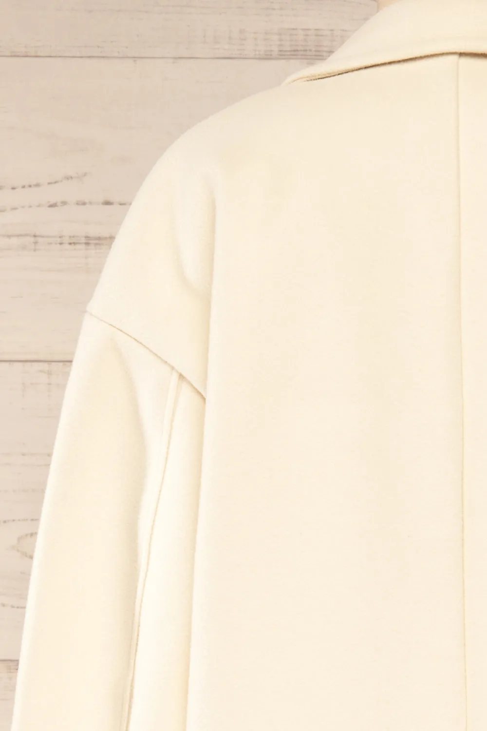 Kurgan | Ivory Felt Coat