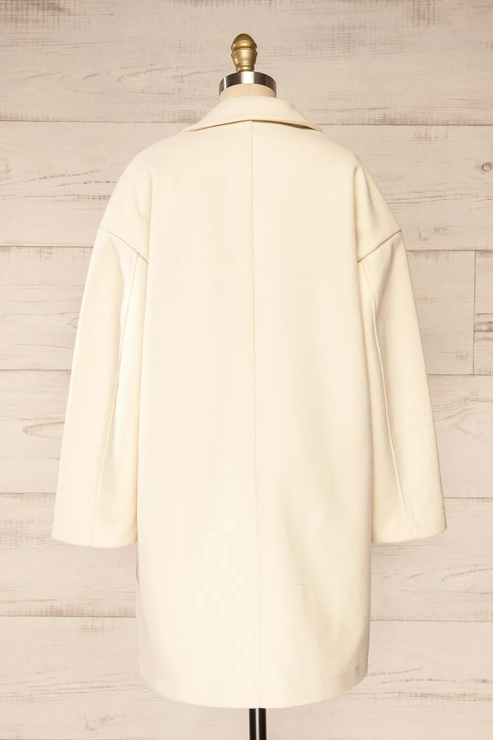 Kurgan | Ivory Felt Coat