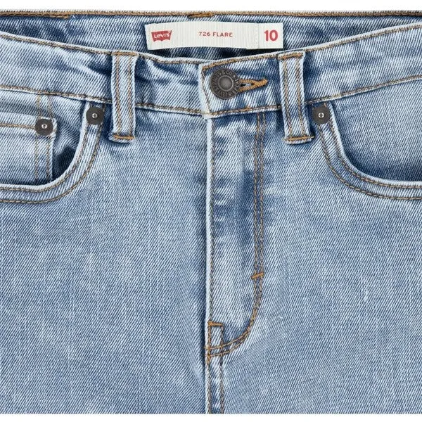 Levi's 726 High Rise Flare Jeans Be Cool Without Destruction